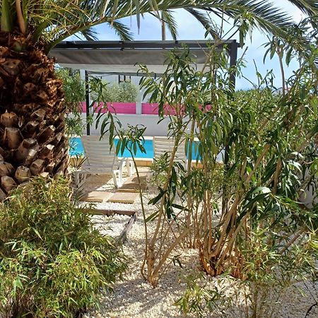 Helles Doppelzimmer Mit Bad, Terrasse Und Pool, Seperater Eingang, Liznjan, Istrien Exterior foto